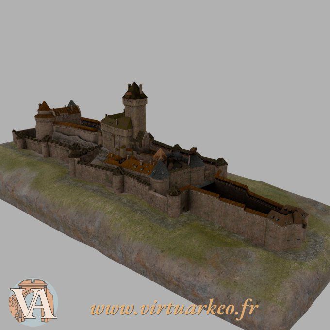 Château inspiré du Haut-Koenigsbourg