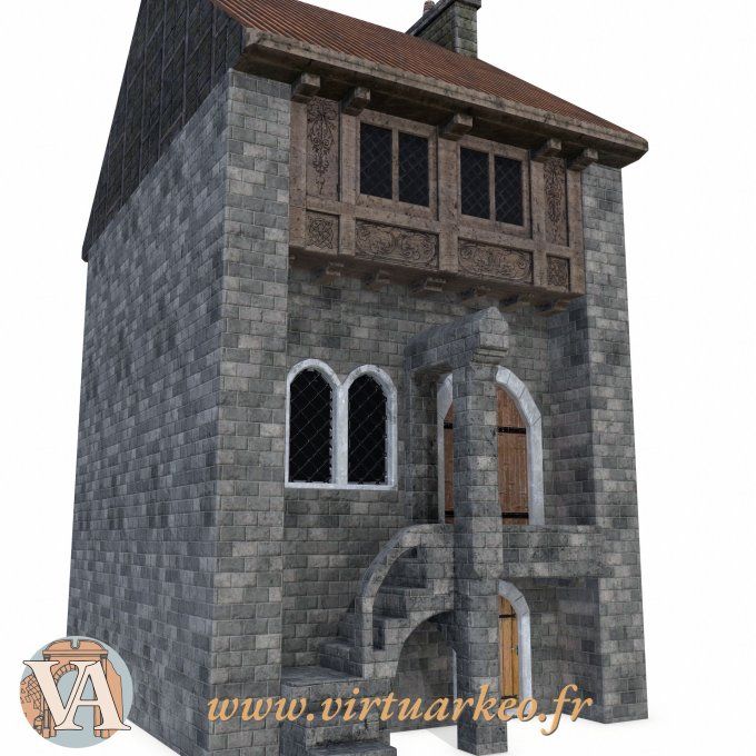 Maison médiévale XII-XIIe siecle