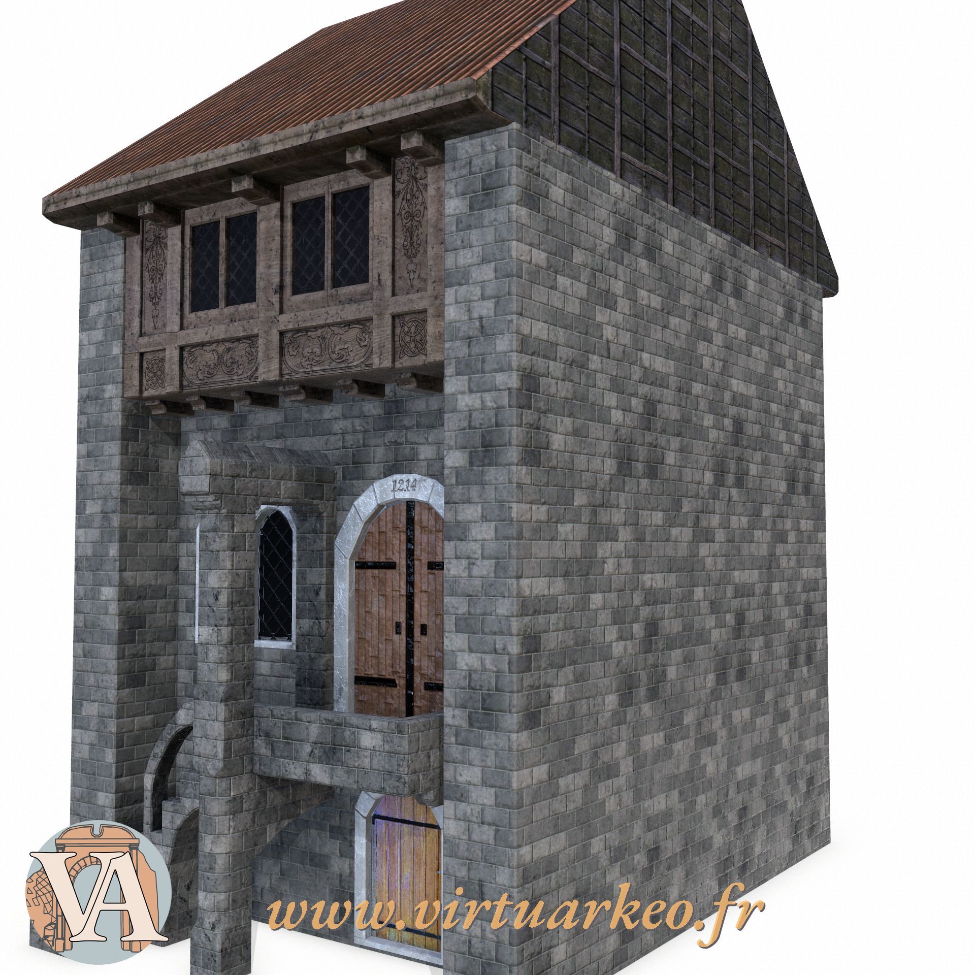 Maison médiévale XII-XIIIe siecle