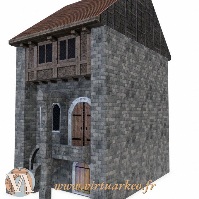 Maison médiévale XII-XIIe siecle