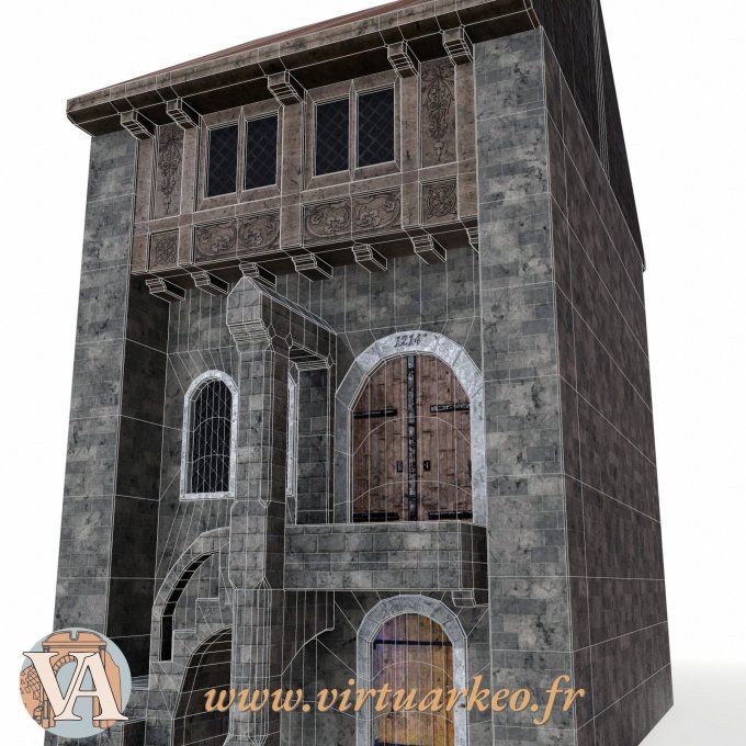 Maison médiévale XII-XIIe siecle