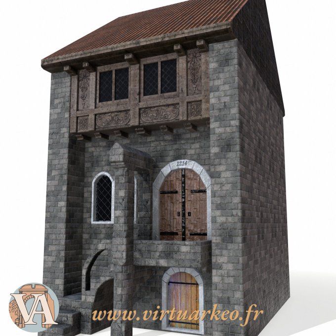 Maison médiévale XII-XIIe siecle