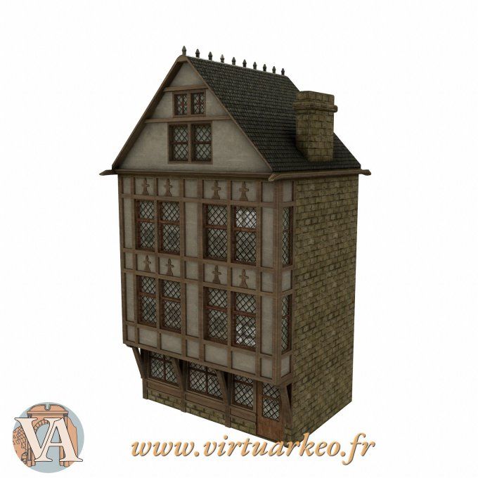 Maison médiévale début XVe siècle