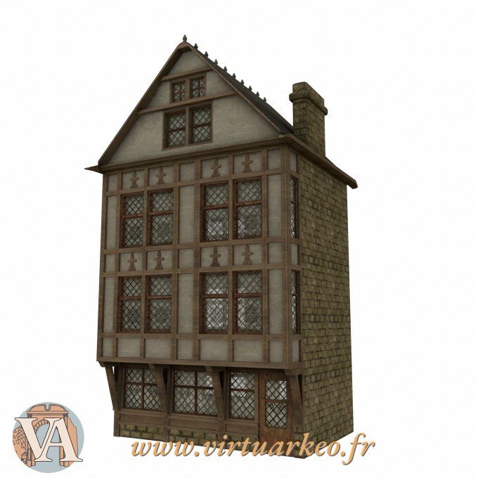 Maison médiévale début XVe siècle