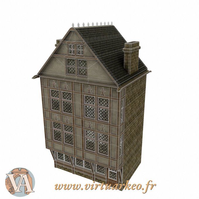 Maison médiévale début XVe siècle